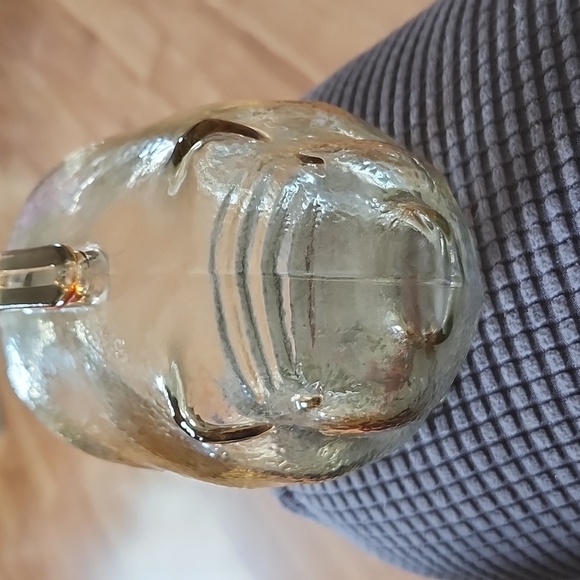 Anchor Hocking Marigold Carnival Glass Piggy Bank 6.5" Long 5" Tall - Picture 2 of 3